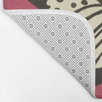 Viva butterflies Bath Mat Gallery Image 2