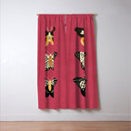 Viva butterflies Window Curtain Gallery Image 3