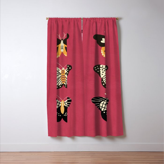 Viva butterflies Window Curtain Gallery Image 3