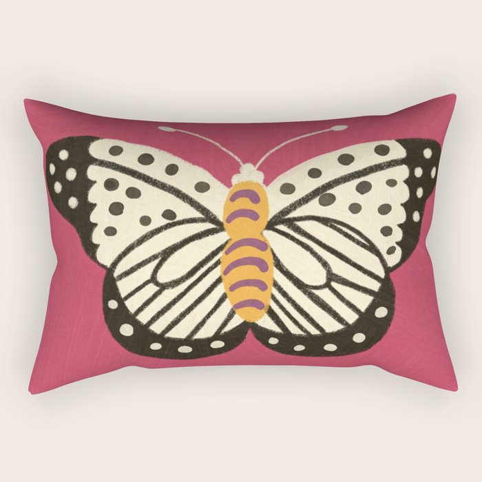 Viva butterflies Rectangular Pillow Gallery Image 1