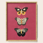 Viva butterflies Serving Tray Gallery Image 1