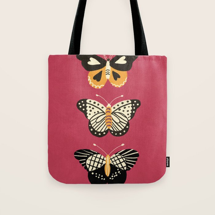 Viva butterflies Tote Bag Gallery Image 1