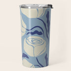 Cancer white rose  Travel Mug Gallery Image 2