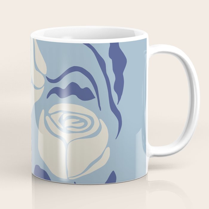 Cancer white rose  Coffee Mug Gallery Image 1