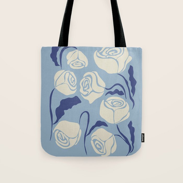 Cancer white rose  Tote Bag Gallery Image 1
