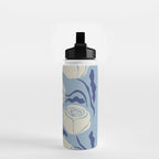 Cancer white rose  Water Bottle Gallery Image 2