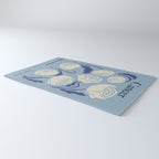 Cancer white rose  Rug Gallery Image 3