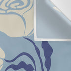 Cancer white rose  Wall Tapestry Gallery Image 3