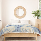 Cancer white rose  Duvet Cover Gallery Image 3