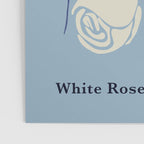 Cancer white rose  Poster Gallery Image 3