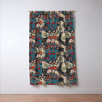 dragon tattoo dark Window Curtain Gallery Image 3