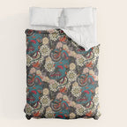 dragon tattoo dark Comforter Gallery Image 6