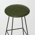 Lines III (Olive Green) Stool Gallery Image 2