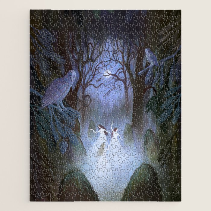 Dance of the Midnight Witches Jigsaw Puzzle Gallery Image 1