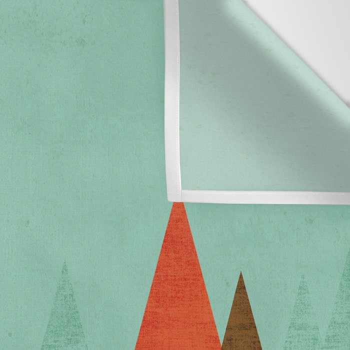From the edge of the mountains Wall Tapestry Gallery Image 3