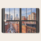 New York City Window | Lower Manhattan Cutting Board Gallery Image 1
