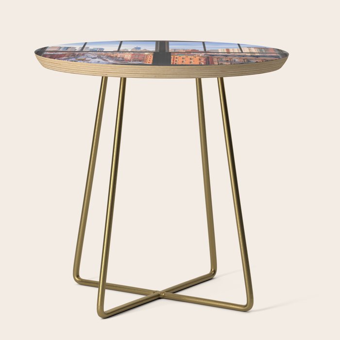 New York City Window | Lower Manhattan Side Table Gallery Image 1