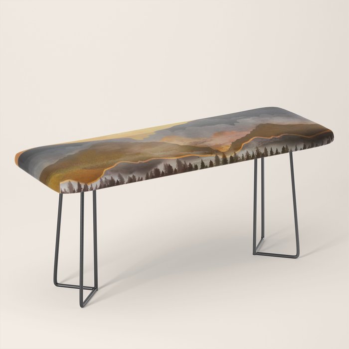Pure Wilderness at Dusk Bench Gallery Image 1