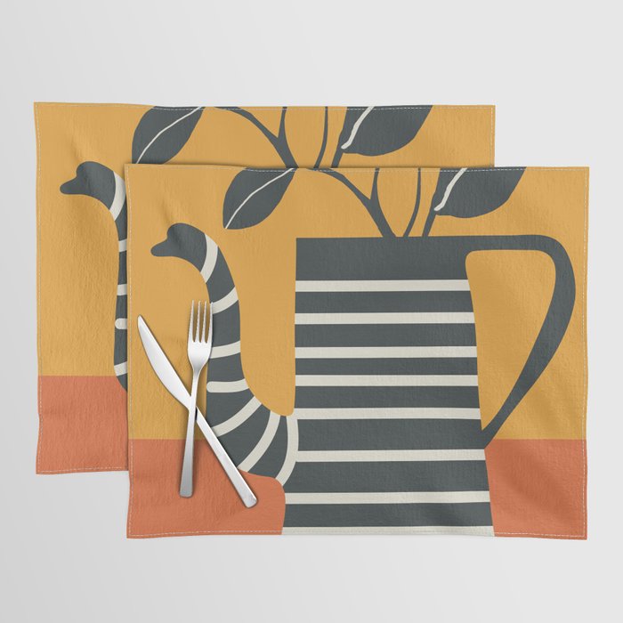 Teapot Garden 4 Placemat