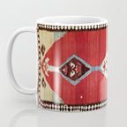 Bijar Antique Kurdish Persian Kilim Print Coffee Mug Gallery Image 3