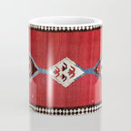 Bijar Antique Kurdish Persian Kilim Print Coffee Mug Gallery Image 4