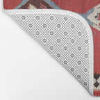 Bijar Antique Kurdish Persian Kilim Print Bath Mat Gallery Image 2