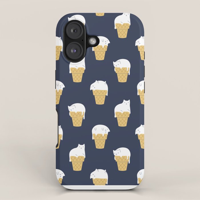 Meowlting Pattern iPhone Case Gallery Image 1