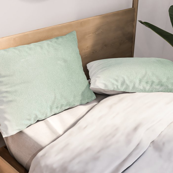 FADING GREEN EUCALYPTUS Pillow Sham Gallery Image 2