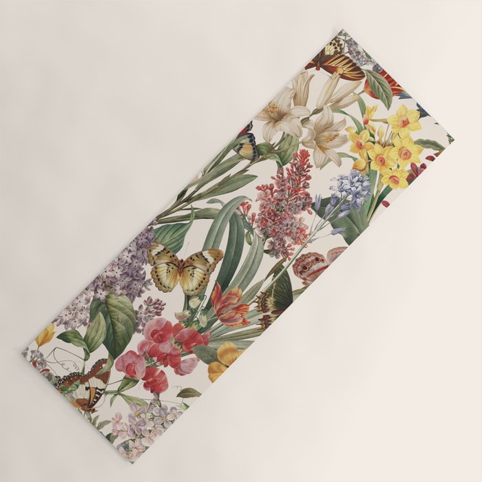 Isolated Blooms III Yoga Mat Gallery Image 1
