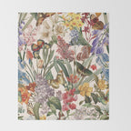 Isolated Blooms III Throw Blanket Gallery Image 2