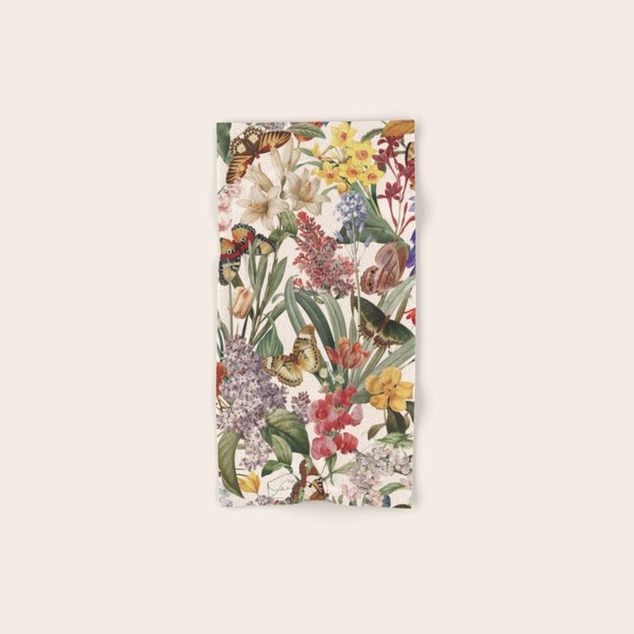 Isolated Blooms III Bath Towel Gallery Image 1