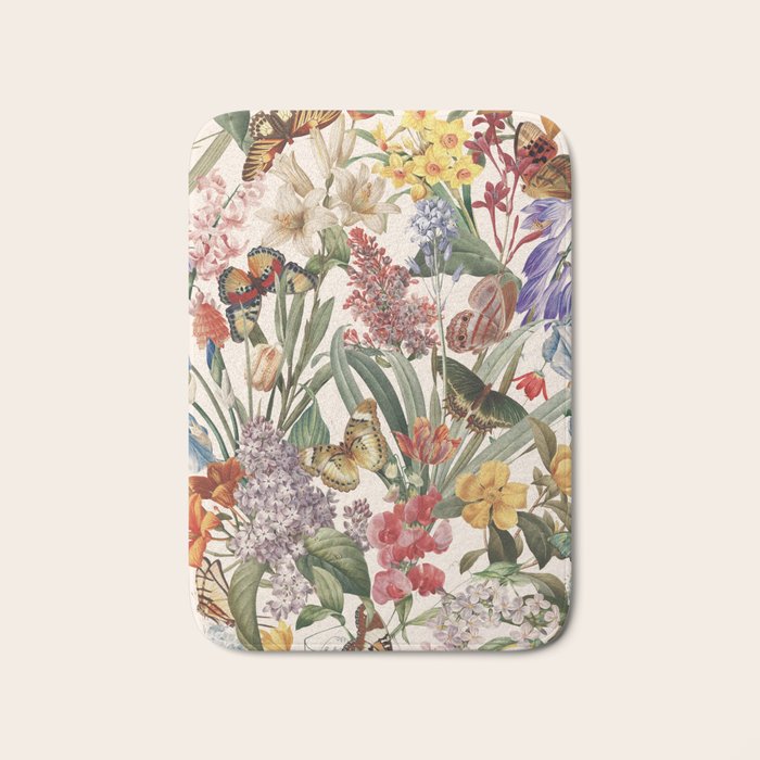 Isolated Blooms III Bath Mat Gallery Image 1