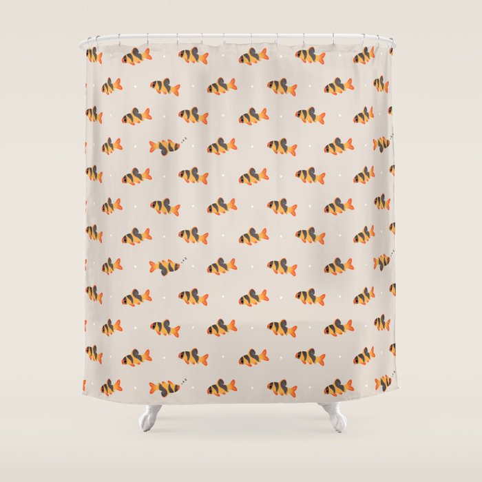 Clown loach Shower Curtain Gallery Image 1