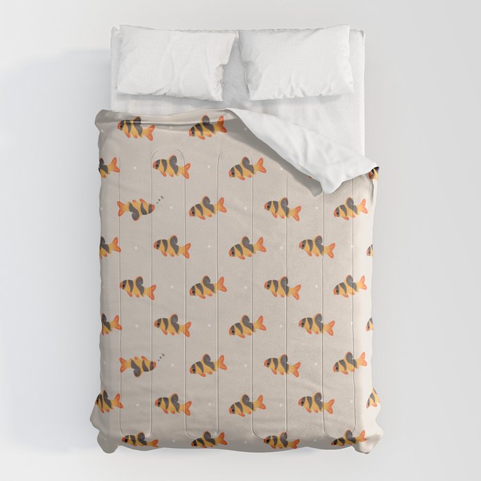Clown loach Comforter Gallery Image 1