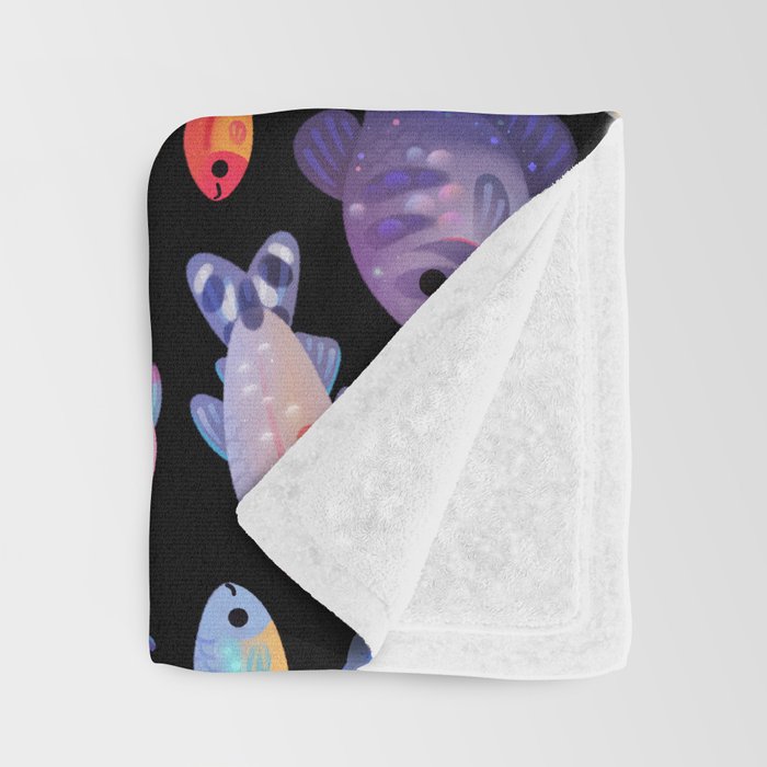 Happy tetra Throw Blanket Gallery Image 3