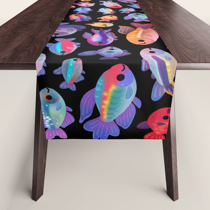 Happy tetra Table Runner Gallery Image 1