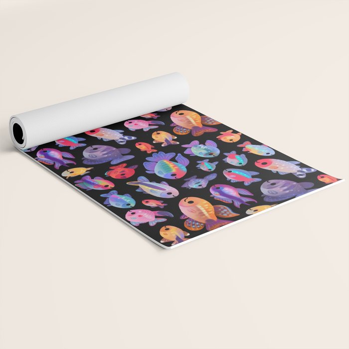 Happy tetra Yoga Mat Gallery Image 2