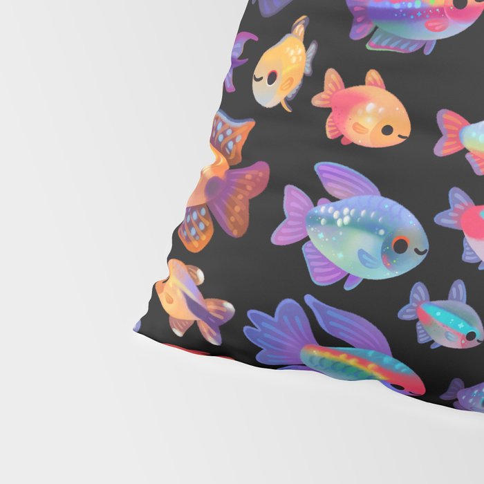 Happy tetra Pillow Sham Gallery Image 4