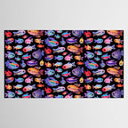 Happy tetra Tablecloth Gallery Image 2