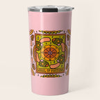 10. Wheel of Fortune Mushroom Travel Mug Gallery Image 1