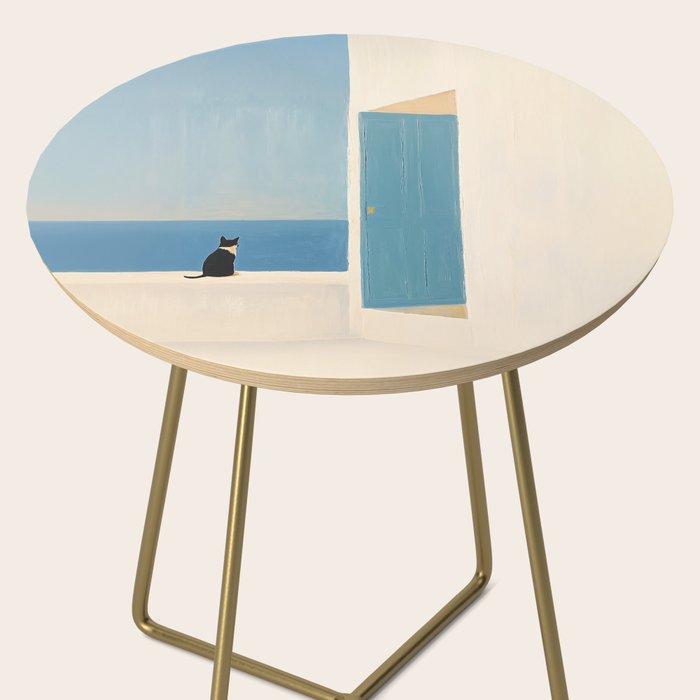 Quiet Cat by the Sea Side Table Gallery Image 2