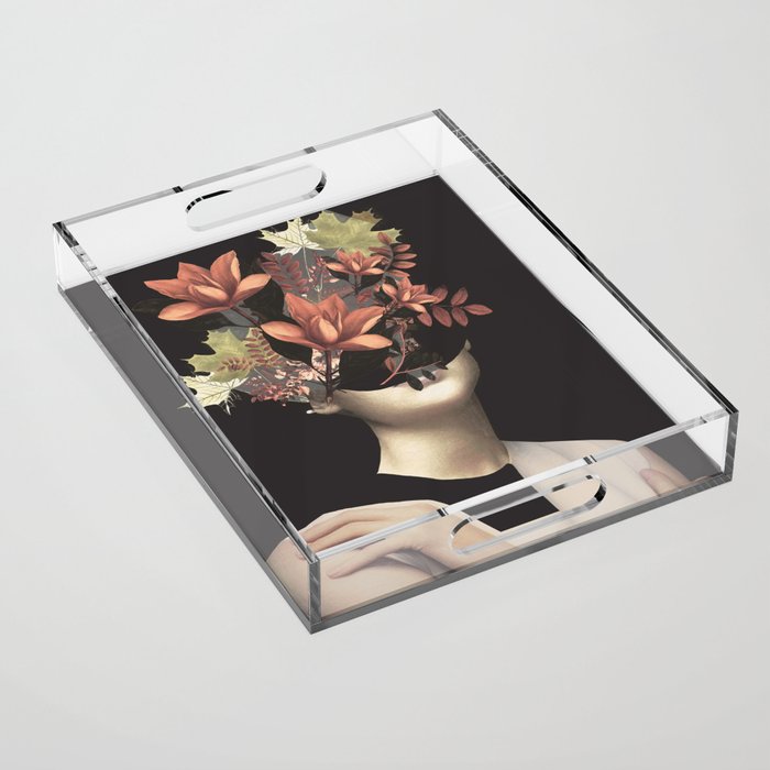 Floral beauty 29 Acrylic Tray Gallery Image 1