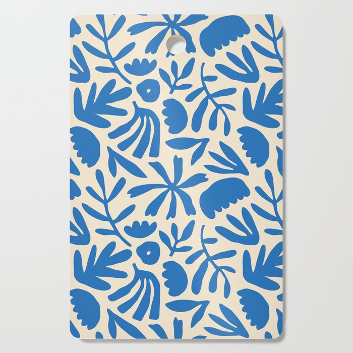 Organic nature flower shape art pattern Cutting Board Gallery Image 1