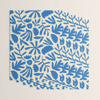Organic nature flower shape art pattern Wrapping Paper Gallery Image 3