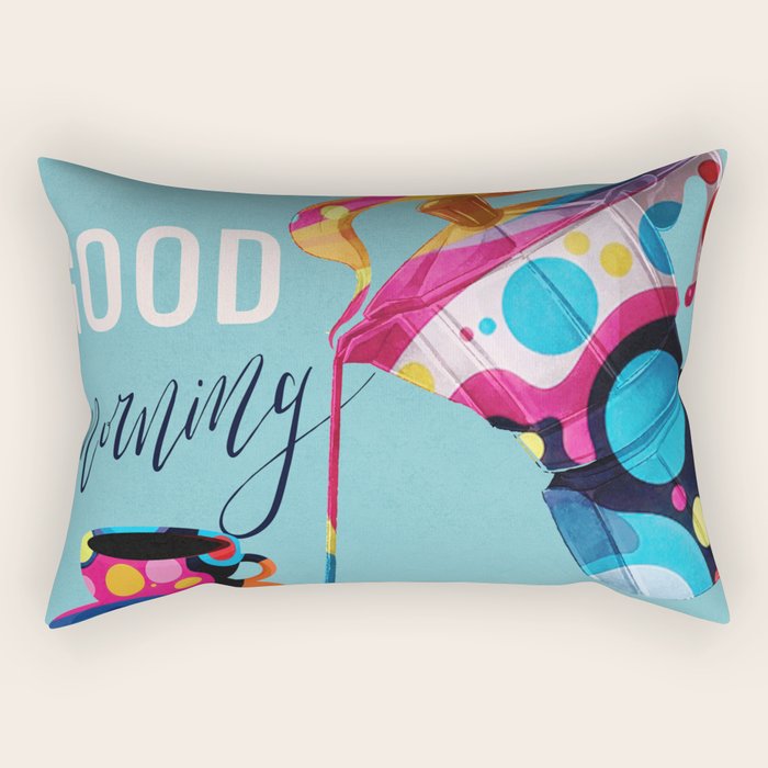 Coffee Time 1 Rectangular Pillow Gallery Image 2
