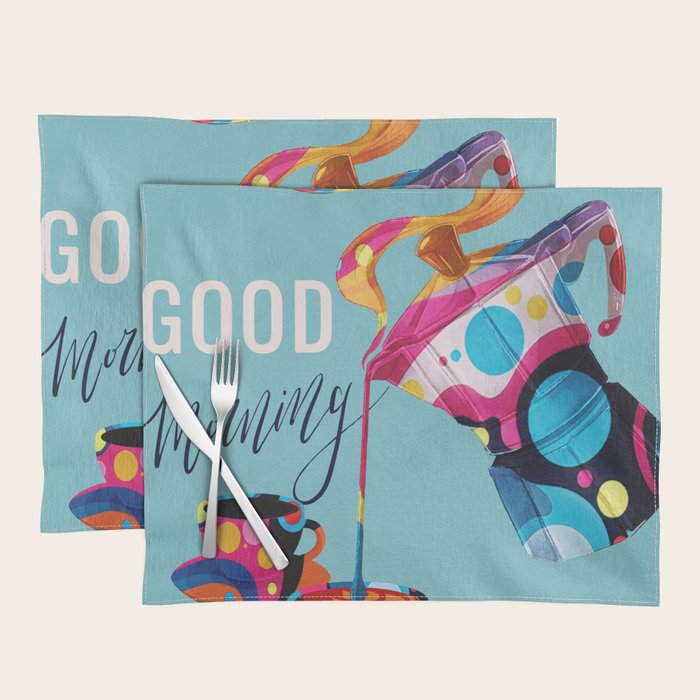 Coffee Time 1 Placemat Gallery Image 1