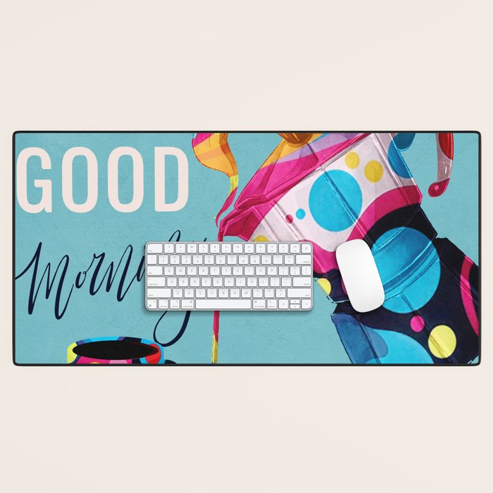 Coffee Time 1 Desk Mat Gallery Image 1