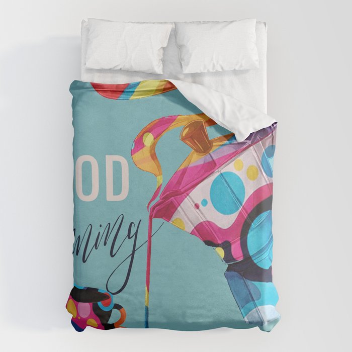 Coffee Time 1 Duvet Cover Gallery Image 6