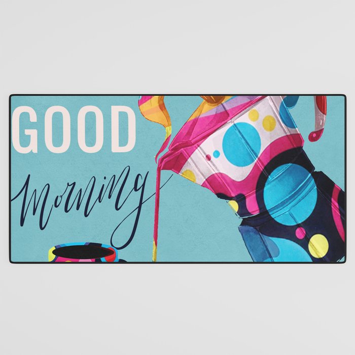 Coffee Time 1 Desk Mat Gallery Image 3