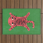 Silly Cat Rug Outdoor Rug Gallery Image 1